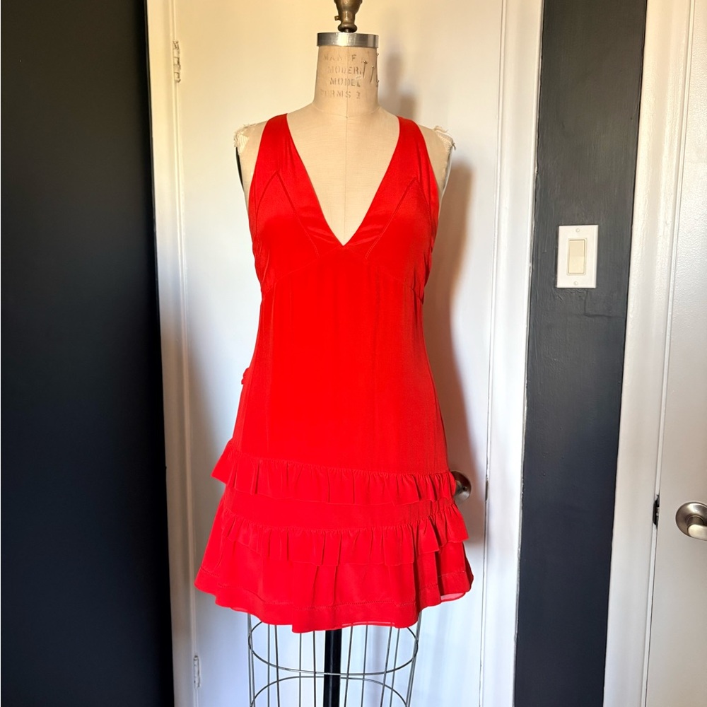 IRO Red Sleeveless Dress